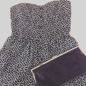 GAP Strapless Floral Dress